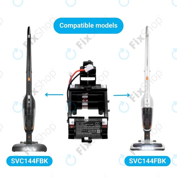 Μπαταρία για Gorenje SVC-series, 577276, 14.4V, 3000mAh, HQ