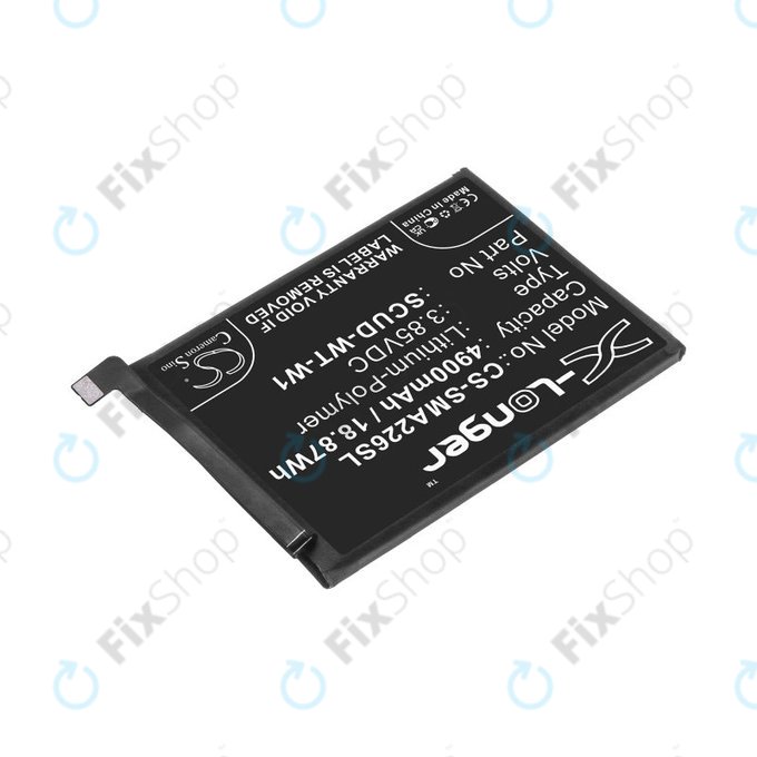 Μπαταρία για Samsung A22 5G A226B, 4900mAh, Li-Pol, 3.85 V, SCUD-WT-W1, HQ