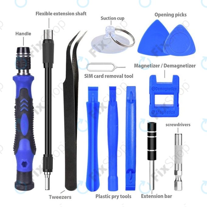 Επαγγελματικό Σετ Κατσαβιδιών για iPhone 117in1 για Kingsdun