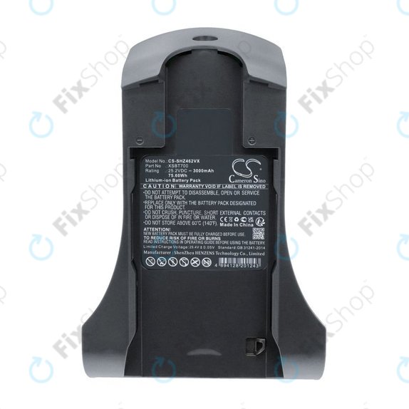 Μπαταρία για Shark IZ, 3000mAh, Li-Ion, 25.2V, XSBT700, HQ