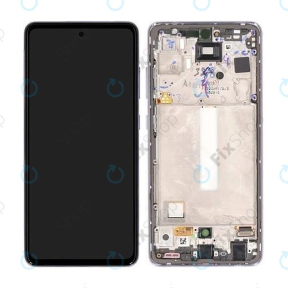 Συγκρότημα οθόνης για Samsung A52s 5G, A528B, GH82-26861C, GH82-26909C, GH82-26863C, GH82-26910C, Awesome Violet, Service Pack