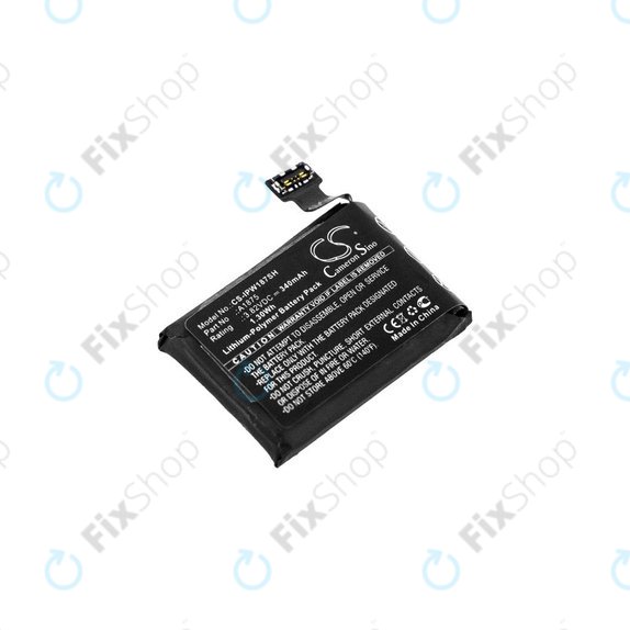 Μπαταρία για Apple Watch 3 42 mm, 340mAh, GPS Version, Li-Pol, 3.82 V, A1875, HQ