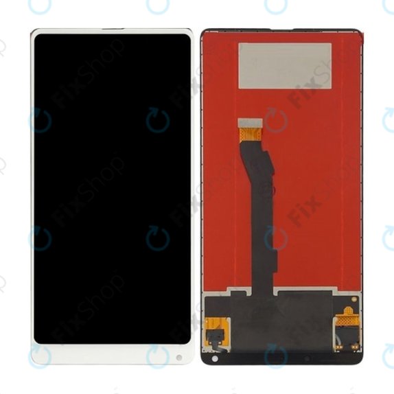 Οθόνη με οθόνη αφής για Xiaomi Mi Mix 2, Λευκό, White, Aftermarket