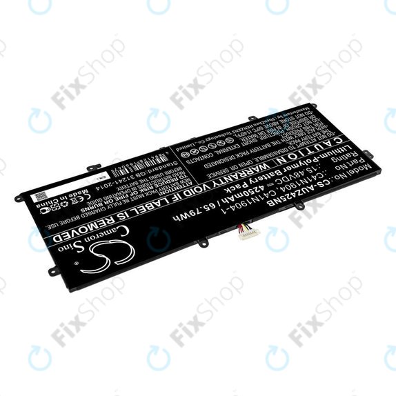Μπαταρία για Asus Zenbook 13, Zenbook 14, 4250mAh, Li-Pol, 15.48V, C41N1904, HQ