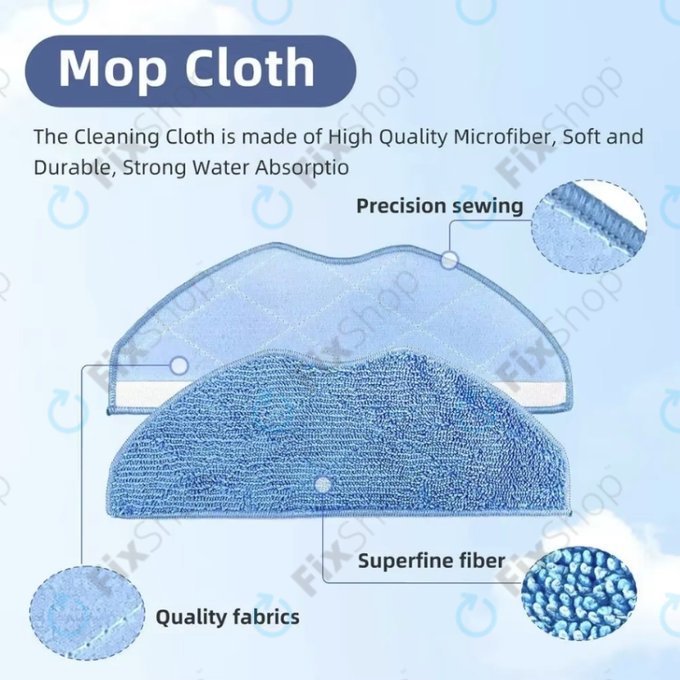 Πανί Σφουγγαρίστρας για Rowenta X-plorer S75s | S75s+