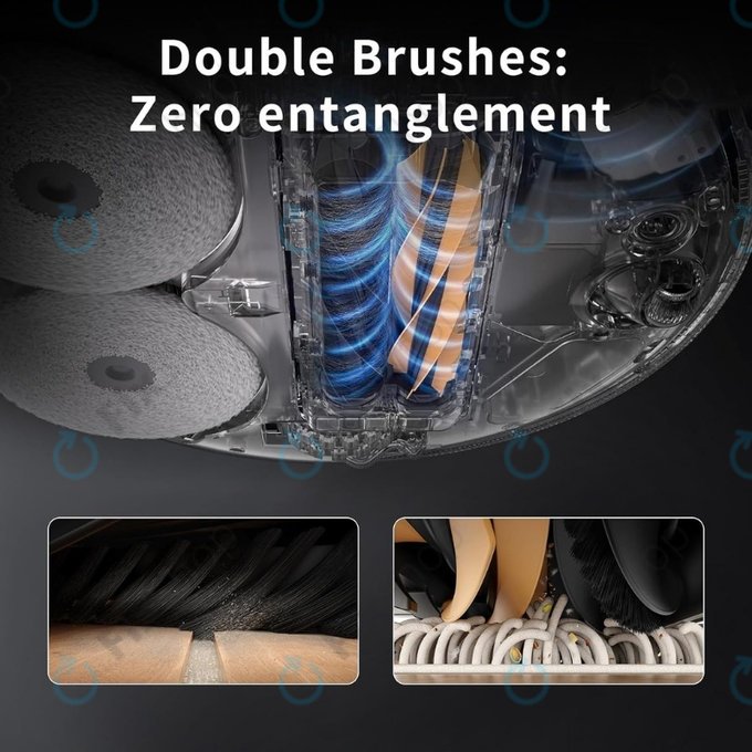 Ρολά Βούρτσας για Xiaomi Dreame X50 Ultra | L40s Pro Ultra | Mova V50 Ultra | P60