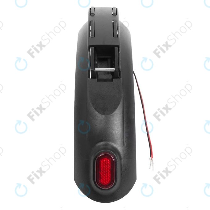 Πίσω Φτερό + Φως + Καλώδιο για Kugoo S1 | S1 Pro | S2 | S3 | Μαύρο | Black