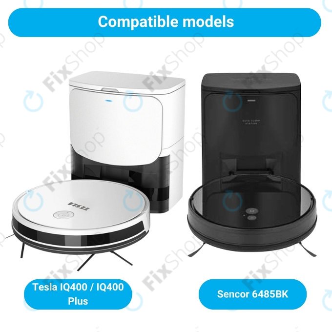 Σετ ανταλλακτικών για Tesla IQ400, IQ400 Plus, Sencor 6485BK (1x Κύρια βούρτσα, 2x Φίλτρο, 4x Πλαϊνή Βούρτσα)