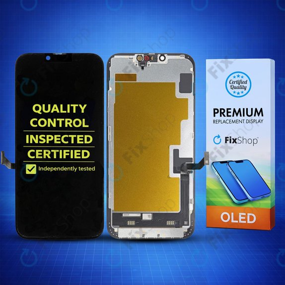 Οθόνη Hard OLED για iPhone 14 Plus, Αφής με πλαίσιο, FixPremium