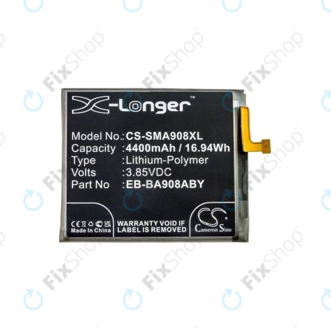 Μπαταρία για Samsung A90 A908F, EB-BA908ABY, 4400mAh, HQ