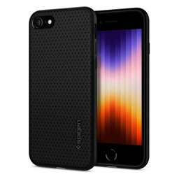 Θήκη Liquid Air για iPhone 7, 8, SE 2020 & SE 2022 | Μαύρο | Black | Spigen