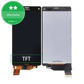 Οθόνη με οθόνη αφής για Sony Xperia Z3 Compact, D5803, Μαύρο, Black, Aftermarket