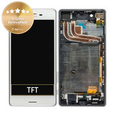 Συγκρότημα οθόνης για Sony Xperia X Performance F8131, F8132, 1302-3675, Λευκό, White, Service Pack