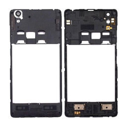 Μεσαίο Πλαίσιο για Lenovo A6000 | Μαύρο | Black