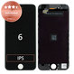 Οθόνη για iPhone 6, Black, Αφής με πλαίσιο, Refurbished