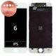 Οθόνη για iPhone 6, White, Αφής με πλαίσιο, Refurbished