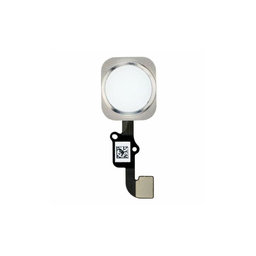Κουμπί Αρχικής Οθόνης + Καλώδιο Flex για iPhone 6S | 6S Plus | Ασημί | Silver