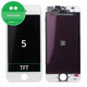 Οθόνη για iPhone 5, White, Αφής με πλαίσιο