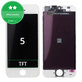 Συγκρότημα οθόνης για iPhone 5, Λευκό, White, Aftermarket