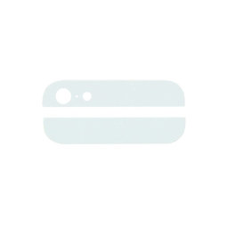 Πίσω Γυάλινες Λωρίδες για iPhone 5 | Λευκό | White