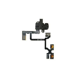 Καλώδιο Flex Κουμπιού Έντασης για iPhone 4 | Μαύρο | Black