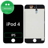 Οθόνη LCD για iPod Touch (4th Gen), Black, Αφής με πλαίσιο