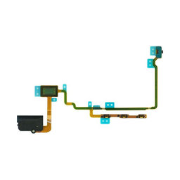 Jack Connector + Καλώδιο Flex για iPod Nano (7th Gen) | μαύρο | black