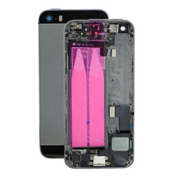 Πίσω Κάλυμμα με Μικρά Ανταλλακτικά για iPhone 5S | Διαστημικό Γκρι | Space Gray