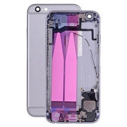 Πίσω Κάλυμμα με Μικρά Ανταλλακτικά για iPhone 6S | Διαστημικό Γκρι | Space Gray