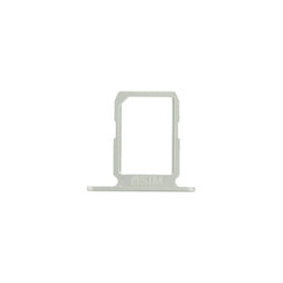 Δίσκος SIM για Samsung S6 G920F | White Pearl