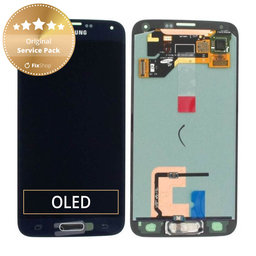 OLED/LCD Display με Touch Screen για Samsung S5 | G900F | GH97-15959B | GH97-15734B | Charcoal Black | Service Pack