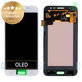Οθόνη με οθόνη αφής για Samsung J5, J500F, GH97-17667A, White, Service Pack