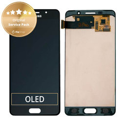 OLED/LCD Display με Touch Screen για Samsung A5 | A510F | 2016 | GH97-18250B | Black | Service Pack