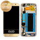 Συγκρότημα οθόνης για Samsung S6 Edge, G925F, GH97-18533C, GH97-18594C, GH97-18767C, Gold, Service Pack