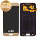 Οθόνη με οθόνη αφής για Samsung A3, A320F, 2017, GH97-19732B, GH97-19753B, Gold Sand, Service Pack