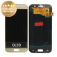 Οθόνη με οθόνη αφής για Samsung A5, A520F, 2017, GH97-19733B, GH97-20135B, Gold Sand, Service Pack