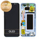 Συγκρότημα οθόνης για Samsung S8, G950F, GH97-20457D, GH97-20473D, GH97-20458D, GH97-20629D, Coral Blue, Service Pack