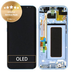 OLED/LCD Display Assembly για Samsung S8 Plus | G955F | GH97-20470D | GH97-20564D | GH97-20565D | Coral Blue | Service Pack