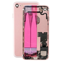 Πίσω Κάλυμμα με Μικρά Ανταλλακτικά για iPhone 7 | Ροζ Χρυσό | Rose Gold