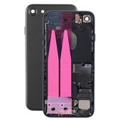 Πίσω Κάλυμμα με Μικρά Ανταλλακτικά για iPhone 7 | Μαύρο | Black