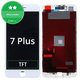 Οθόνη για iPhone 7 Plus, White, Αφής με πλαίσιο