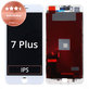 Οθόνη για iPhone 7 Plus, White, Αφής με πλαίσιο, Refurbished