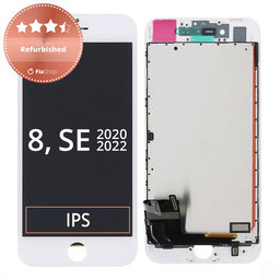 OLED/LCD Display Assembly για iPhone 8, SE (2020) | SE (2022) | Λευκό, White | Refurbished