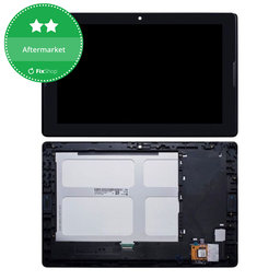 OLED/LCD Display Assembly για Lenovo IdeaTab A10 - 70 | A7600 | Μαύρο, Black | Aftermarket