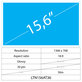 Οθόνη Slim Glossy, 15.6", 30 pin, HD