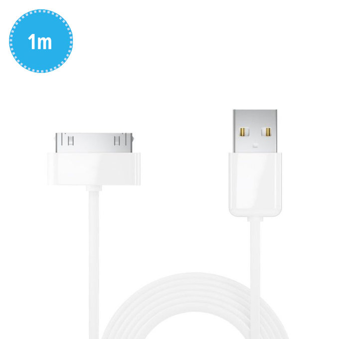 Καλώδιο 30-pin / USB, 1 m, συμβατό με Apple