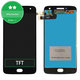 Οθόνη με οθόνη αφής για Motorola Moto G5 Plus, Μαύρο, Black, Aftermarket