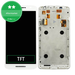 OLED/LCD Display Assembly για Motorola Moto X Play | XT1562 | Λευκό, White | Aftermarket