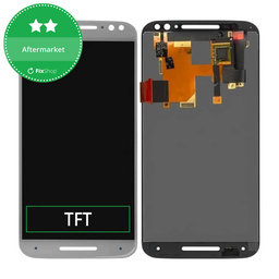 OLED/LCD Display με Touch Screen για Motorola Moto X Style | XT1572 | Λευκό, White | Aftermarket