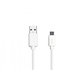 Καλώδιο Micro-USB / USB (1m) | Λευκό | White | SBS